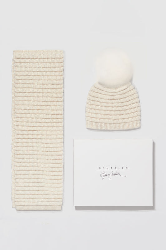 Kids (4-5 Years) Ribbed Scarf